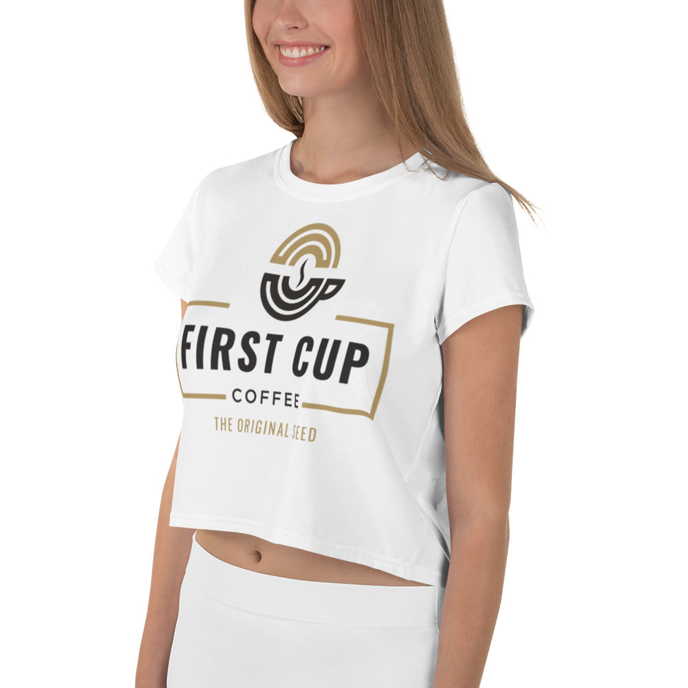 First Cup Crop Tee