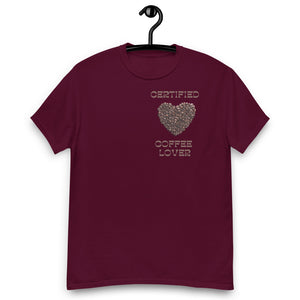Men's Certified Coffee Lover Shirt